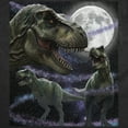 thumbnail image 2 of Mens Funny T Shirts Dinosaurs In Space Sarcastic Dino Graphic Novelty Tee For Men Graphic Tees, 2 of 9