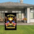 thumbnail image 3 of Amhnf 250 Years Of Freedom American Eagle Flag With Usa Flags 1776 2026 For Home Outdoor Garden Yard Decor 12x18 inch, 3 of 5