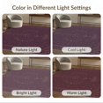 thumbnail image 7 of ODIKA 5'x7' Washable Area Rug Burgundy Celestial Floral Design Intricate Starry Motif with Elegant Borders for Guest Room, Lounge, Apartment, Non-Slip Low Profile, Stain Resistant, 7 of 7