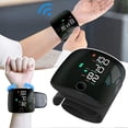 thumbnail image 3 of Rechargeable Digital Wrist Blood Pressure Monitors, Large Display Voice Broadcast Automatic Tensiometer, ,for Home Travel, 3 of 5
