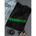 thumbnail image 3 of Brainnnsss! Zombie Apocalypse Design Women Black T-Shirt, Female Medium, 3 of 4