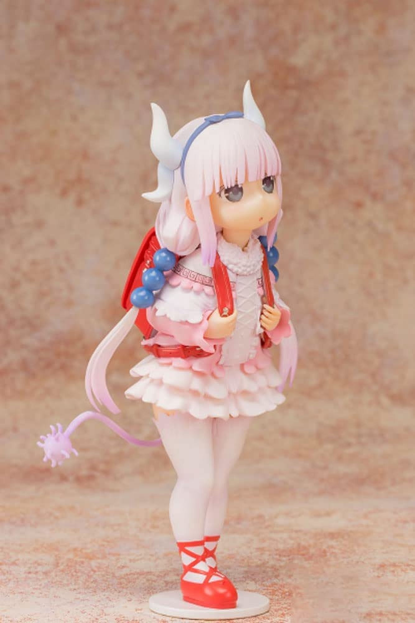 New Miss Kobayashi's Dragon Maid Kanna Kamui 1:6 Scale Character Anime Statue Figure Desktop Ornament Popular Decorations Fan Souvenirs Creative Gift Collection 16cm/6.2inch