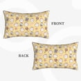 thumbnail image 4 of Kdxio Cotton Pillow Cases 14"x20" Pillowcases,Soft and Breathable Bedroom Pillow Cases-Rabbit And Candy, 4 of 8