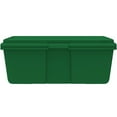 thumbnail image 3 of Hefty 28 gal Plastic Holiday Latched Storage Tote, Green, 3 of 5