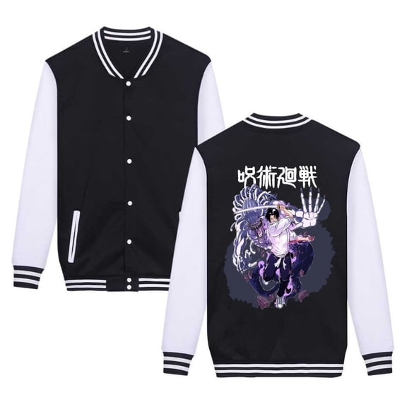 Duoxingbao Foreign Trade Autumn Winter Men's and Women's Baseball Jackets and Jackets - Jujutsu Kaisen