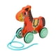 thumbnail image 5 of Juguete de madera hecho a mano, juguete de tracción con cuerda, juguetes de actividades de desarrollo temprano, juguete de tracción para niños y niñas Caballo, 5 of 9