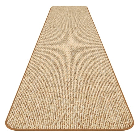 Skid-resistant Carpet Runner - Praline Brown - 8 Ft. X 27 In. - Many Other Sizes to Choose From