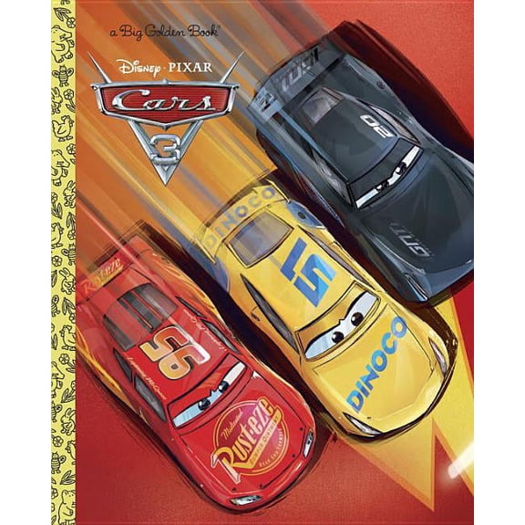 Cars 3 Big Golden Book (Disney/Pixar Cars 3) by RH Disney (Hardcover), Children's Books, English