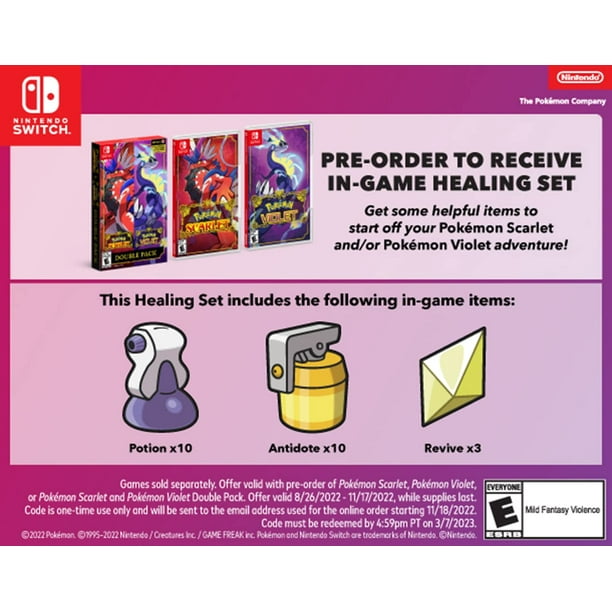 Pokemon Violet Game - Nintendo Switch, Physical Copy, U.S. Version
