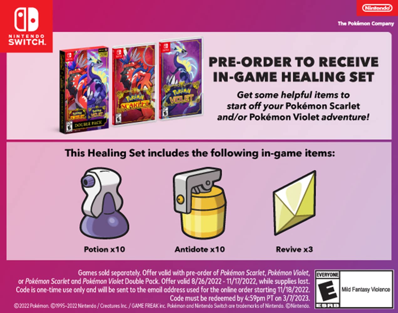 Pokemon Violet - Nintendo Switch, (Physical), U.S. Version - image 2 of 9