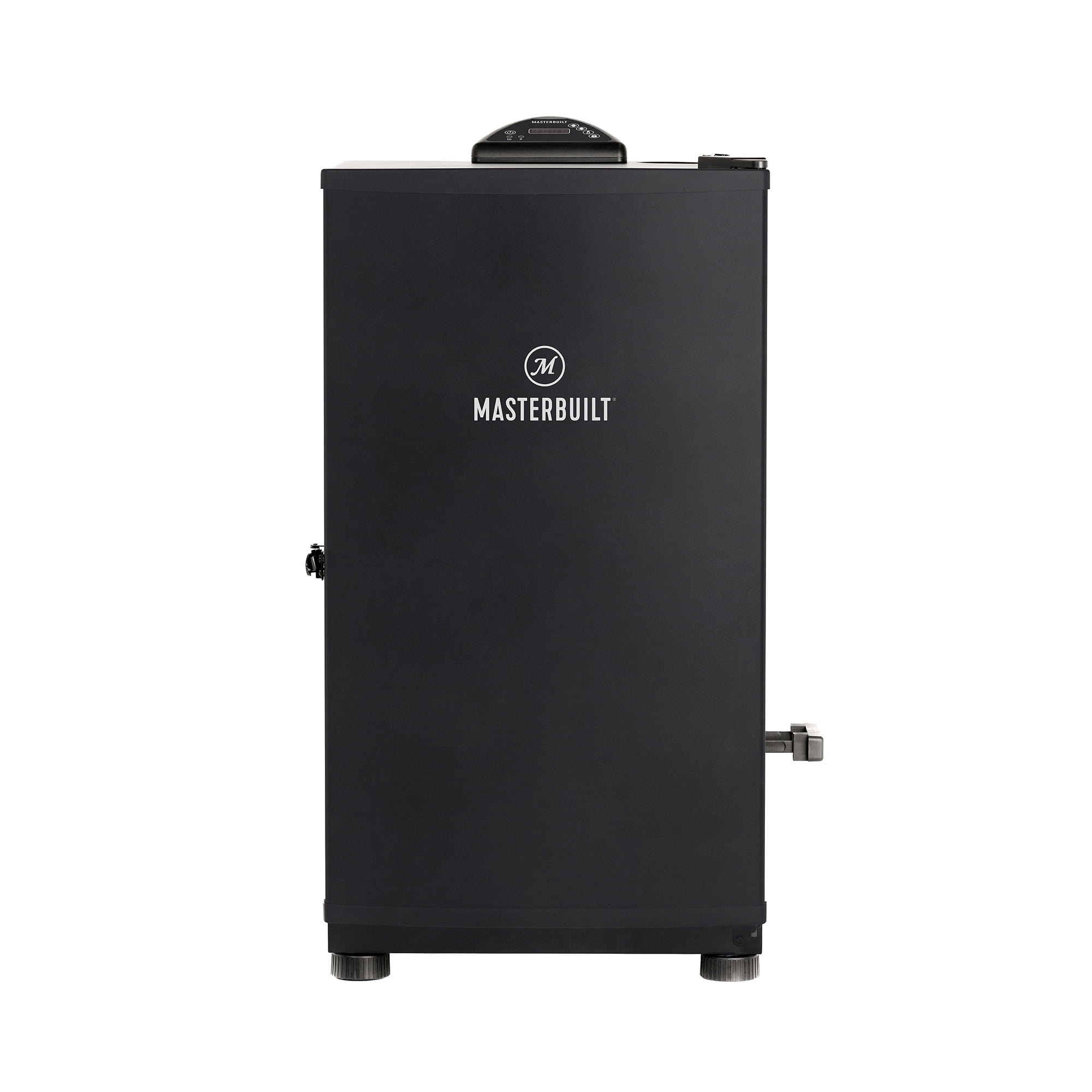 Masterbuilt 30 inch Digital Electric Vertical Smoker, Side Wood Chip Loader, Black, Model MB20071117