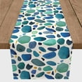 thumbnail image 3 of Creative Products Sea Glass 16 x 72 Poly Twill Table Runner, 3 of 3