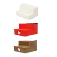 thumbnail image 2 of TIMIFIS Dog Pet Stairs Steps New 2 Steps Leather Pet Non-slip Bottom Stairs And Ladder Cover CombinationFall/Winter, 2 of 2