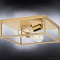 thumbnail image 4 of Luxury Modern Ceiling Light, 4.5H x 12W, with Mid-Century Modern Style, Satin Gold, UHP4031 by Urban Ambiance, 4 of 5