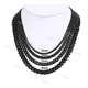 thumbnail image 4 of Collar Cadena Estilo Cubano Unisex Acero Inoxidable Xtellar Negro, 4 of 4