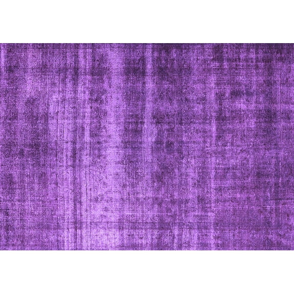 Ahgly Company Indoor Rectangle Oriental Purple Industrial Area Rugs, 5' x 8'