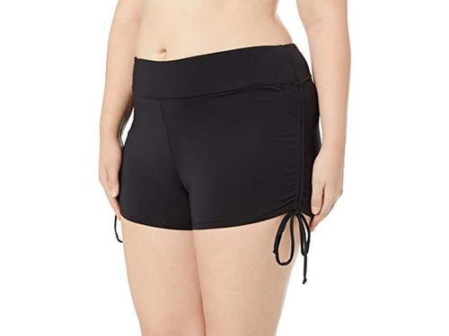 walmart plus size swim shorts