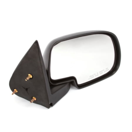 62029G - Fit System Passenger Side Mirror for 00-06 Escalade/ Suburban/ Tahoe/ Yukon, 99-06 Silverado/ Sierra, 07 Silverado/ Sierra Classic, black, Manual