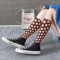 thumbnail image 3 of Lsque Golden Christmas Balls Printed Crew Socks Men's Women's LightWeight Thin Casual Calf Socks ,Knee High Socks,Cotton Socks, 3 of 9