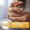 thumbnail image 4 of Moluckfu Anillo Dorado Ajustable Con Superficie Lisa Y Moderno Para Mujer Y Jóvenes, 4 of 6