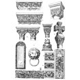 thumbnail image 2 of Romanesque Ornament. Ngerman Romanesque Decorative Architectural Elements. Engraving. Poster Print by, 2 of 4