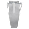 thumbnail image 2 of 925 Sterling Silver Mens Cubic Zirconia Cross Octagon Religious Ring Size 10 15mm Long Ring for Men, 2 of 2