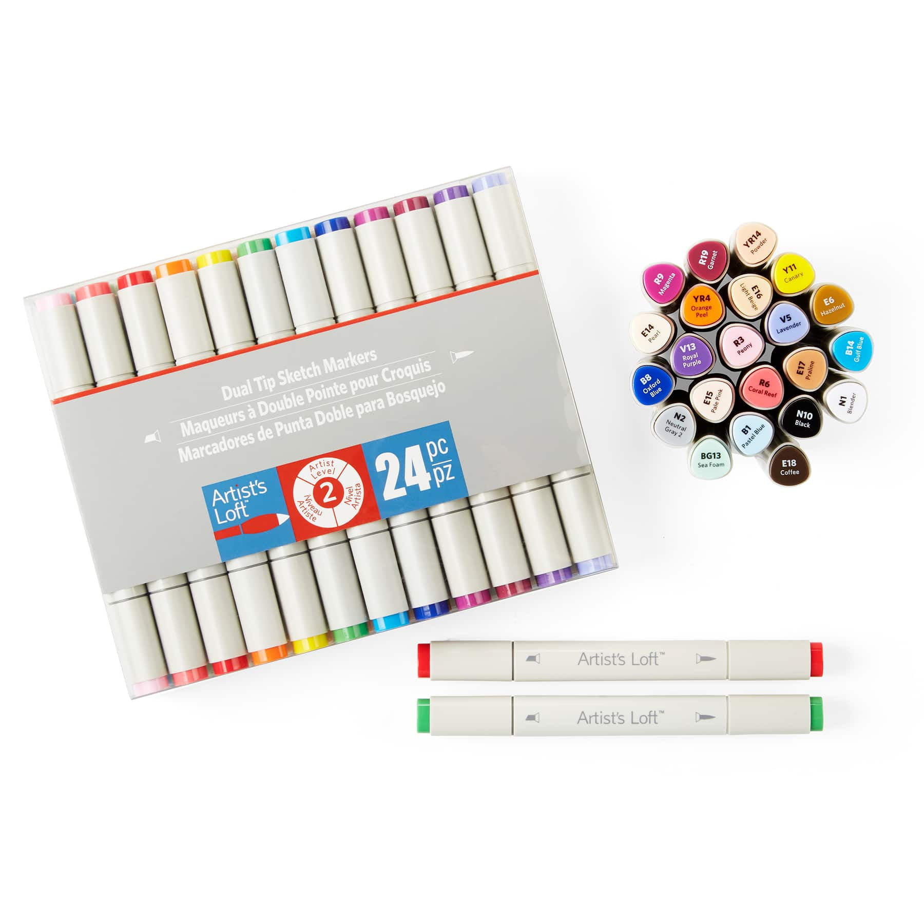 24 Packs: 2 Ct. (48 Total) Fine Tip Permanent Markers by Artist's Loft, Silver