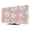 Blush, White, Rose, variant on Red Coastal Starfish TV Cover for 24 Inch Screen,Stretch Fabric Dustproof TV Display Protector,Ocean Sea Shells Nautical Marine Elastic Slipcover Monitor Cover for Indoor Desktop Computer 20.9"x11.8"