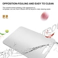 thumbnail image 5 of Cutting Board - 100% Pure Titanium Cutting Boards For Kitchen, Double Sided Titanium Cutting Mat From Japan, Cutting Edge Hygiene & Durability Mat, 9.45*5.90 In, 5 of 6