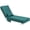 Malachite, variant on Crestlive Products 6 inch Thick Outdoor Chaise Lounge Cushion, 80"x26" Water-Resistant , Cabana Black & White Stripe
