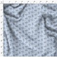 thumbnail image 5 of Soimoi Blue Heavy Satin Fabric Star & Miracle Happened All The Time Text Decor Fabric Printed Yard 54 Inch Wide, 5 of 5