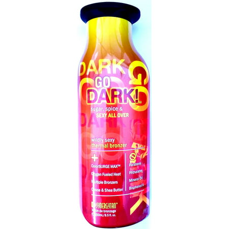 Go Dark Hot Bronzer w/ Tingle Tanning Lotion by Synergy - Indoor /