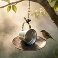 thumbnail image 5 of Danhjin Hanging Bird Feeder for Outdoors, Hummingbird Feeders Cup Shaped Metal Garden Yard Decoration, 5 of 7