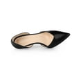 thumbnail image 4 of BLISSFUL STEP Women's Pointy Toe Slip on Stiletto Heel Pump Sandals, 4 of 7
