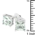 thumbnail image 3 of Boucles d'Oreilles Taille Princesse en Argent Sterling, 3 of 3