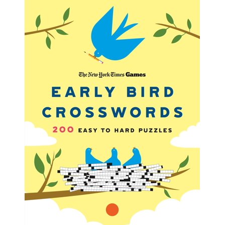 New York Times Games Early Bird Crosswords: 200 Easy to Hard Puzzles, (Paperback)