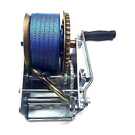 3200 LB Boat Winch Trailer Hand Crank Winch All Purpose Winch