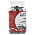 thumbnail image 3 of Doctor's Finest Iron with Vitamin C, Grape, 60 Gummies, 3 of 4