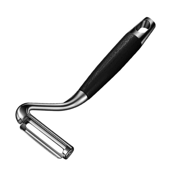 Professional Stainless Steel Swivel Vegetable Peeler with Black Handle Kitchen Peeler For Veggie, Fruit, Potato, Carrotï¼1 Packï¼