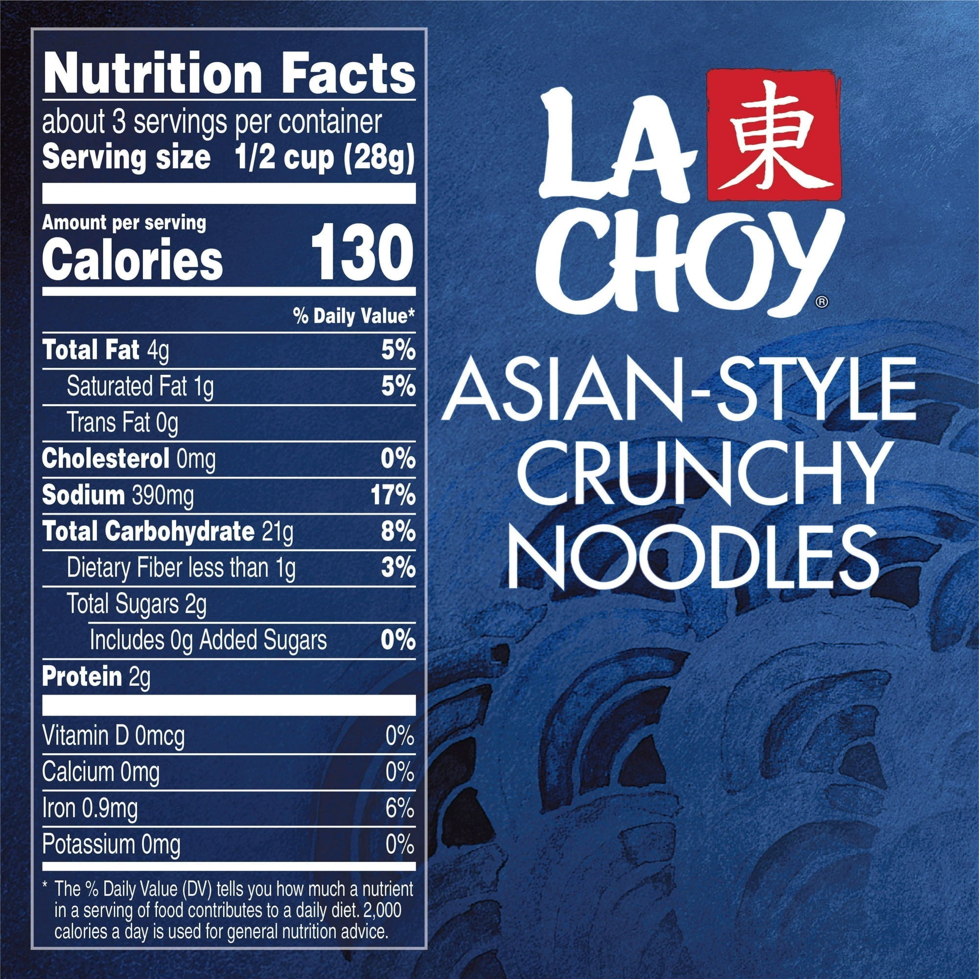 La Choy Asian-Style Crunchy Noodles 3oz (Pack of 8)