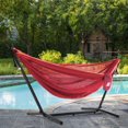 thumbnail image 2 of Vivere Polyester Mesh hammock with Stand and Carry Bag, 2 of 2