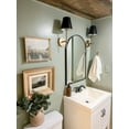 thumbnail image 3 of Crystorama Xavier 1 Light Vibrant Gold Wall Mount - 6'' W x 15'' H x 7'' D, 3 of 11