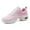 Pink, variant on Womens Jazz Shoes Lace-up Sneakers Breathable Mesh Modern Dance Shoes Breathable Air Cushion Split-Sole Outdoor Dancing Shoes Platform Sneakers for Jazz Zumba Ballet Folk Pink 41