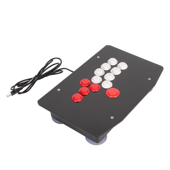 Arcade Fight Stick, Prevent Slip Durable USB 2.0 Port Arcade Fighting Joystick For Game Console