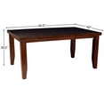 thumbnail image 5 of ACME 4620 Birch Veneer Dining Table, Country Cherry Finish, 5 of 5