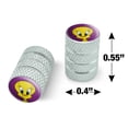 thumbnail image 4 of Looney Tunes Tweety Bird Motorcycle Bicycle Bike Tire Rim Wheel Aluminum Valve Stem Caps, 4 of 6