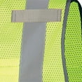 thumbnail image 2 of Pioneer Pioneer - Mesh 9-Pocket Safety Vest - Hi-Vis Yellow/Green - Size Medium, 2 of 5