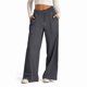 thumbnail image 1 of Pantalones Deportivos de Pierna para Mujer, Holgados, con Cordón Elástico, de Cintura Alta, Estilo Palazzo. Gris Oscuro M, 1 of 6