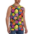 thumbnail image 2 of Daiia Hawaiian Style Printed Men's Tank Tops,Casual Soft Sleeveless Gym Muscle Shirts Bodybuilding Tee-XX-Large, 2 of 8