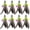 D-8 PCS Feather Refills, variant on Toys Refills, 6 count  Da Bird Feathers Refill,  Wand Replacement  for Indoor Cats (C)
